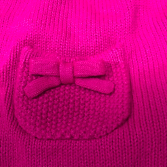 Hot pink button down cardigan - Picture 2 of 4